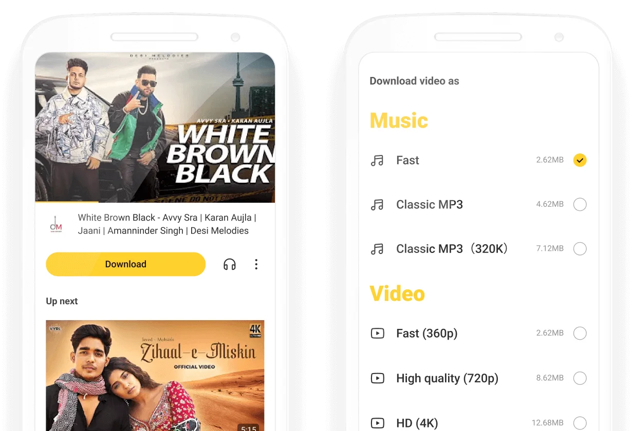 High Quality Downloads
